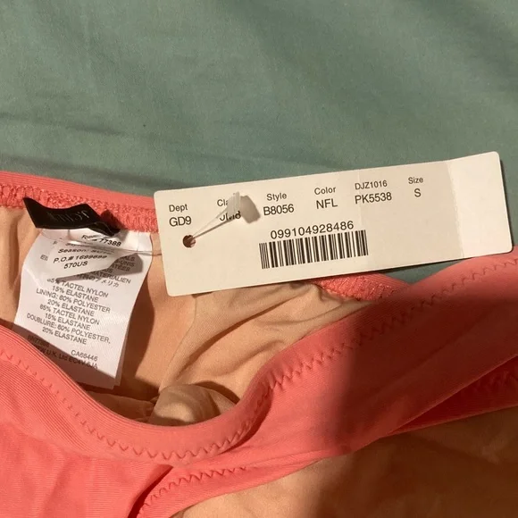 J. Crew Coral Pink Bikini Bottom - Picture 2 of 4